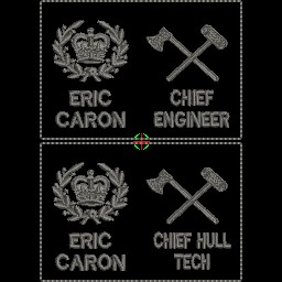 CPO2 Rank Hull Technician Nametag