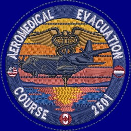 Aeromedical Exacuation Course 2501 Patch