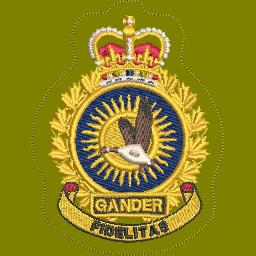CFB Gander Heraldic Crest Coloured LVG