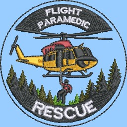 Flight Paramedic Rescue Patch