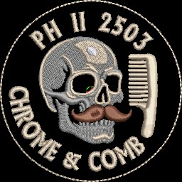 PHII 2503 Chrome & Comb Course Patch