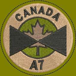 1 Wing - Canada A7 Patch