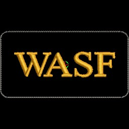 WASF Patch (gold lettering)