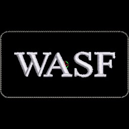 WASF Patch (white lettering)