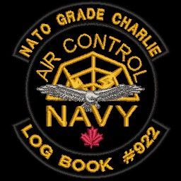 Navy Air Control - NATO Grade Charlie Log Book #922 Patch