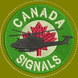 Canada Griffon Coloured LVG Patch - Signals