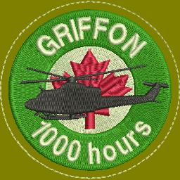 Griffon Coloured LVG Patch - 1000 hours