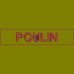 Nametag 6" x 1.25"