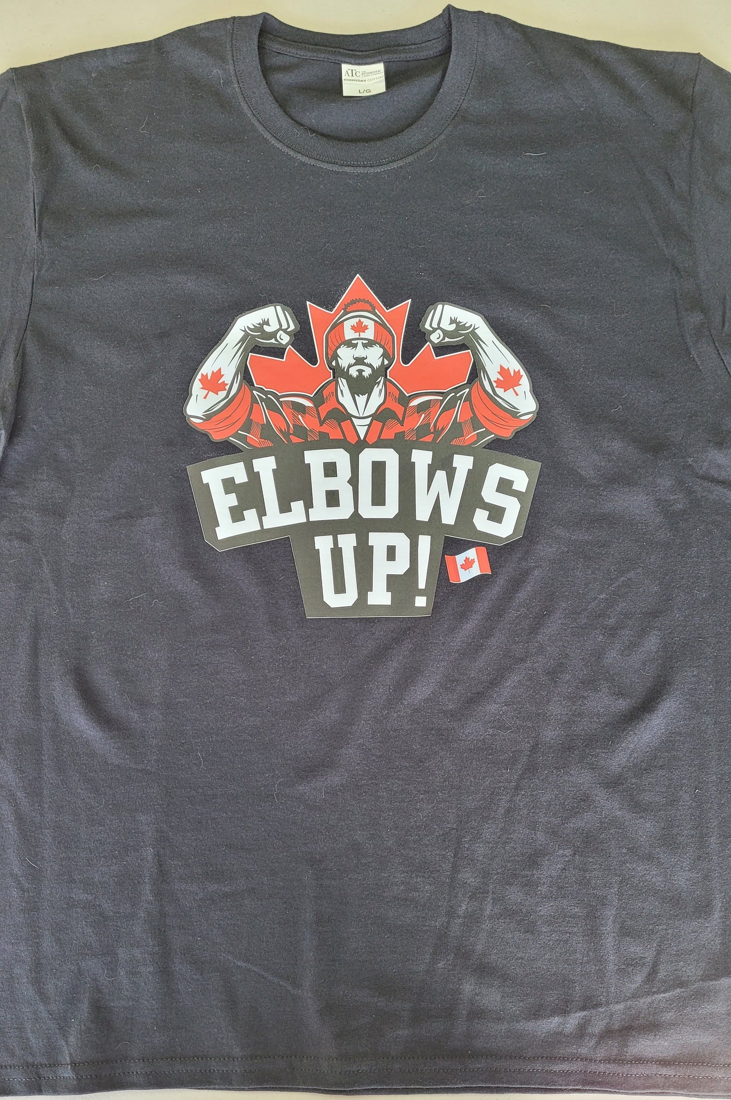 Elbows Up! Canadian Lumberjack