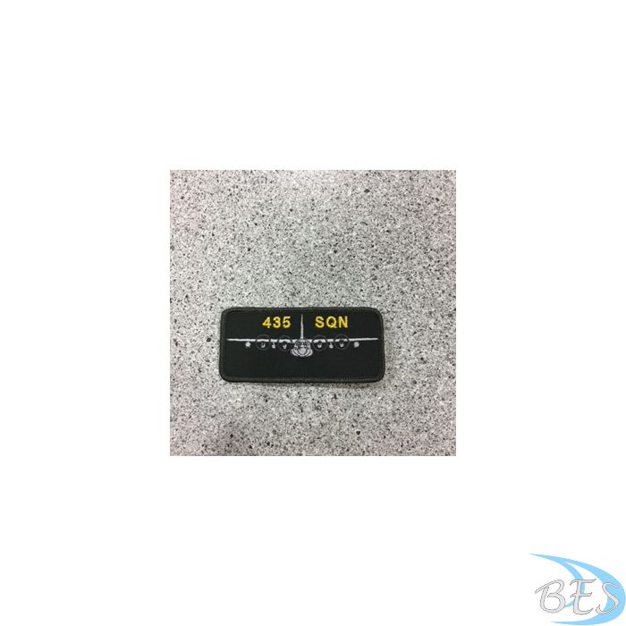 435 Squadron Herc Coloured LVG Nametag