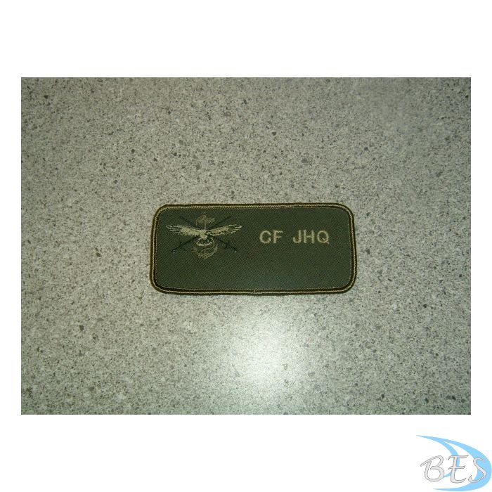 CF JHQ Nametag LVG