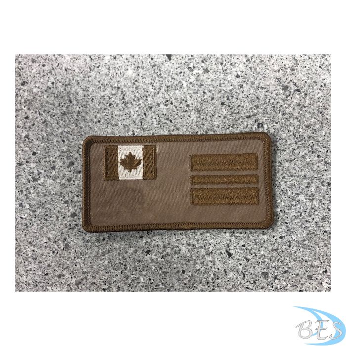 Rank Nametag Tan for Maj
