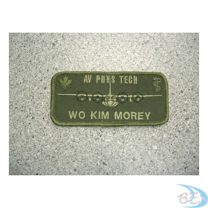 Av Phys Tech Nametag LVG