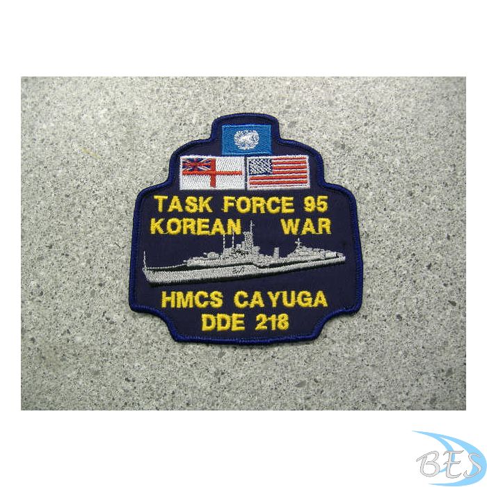 Task Force 95 Korean War Patch HMCS CAYUGA
