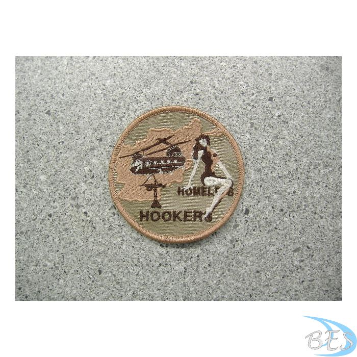 Homeless Hookers - Afghanistan patch Tan