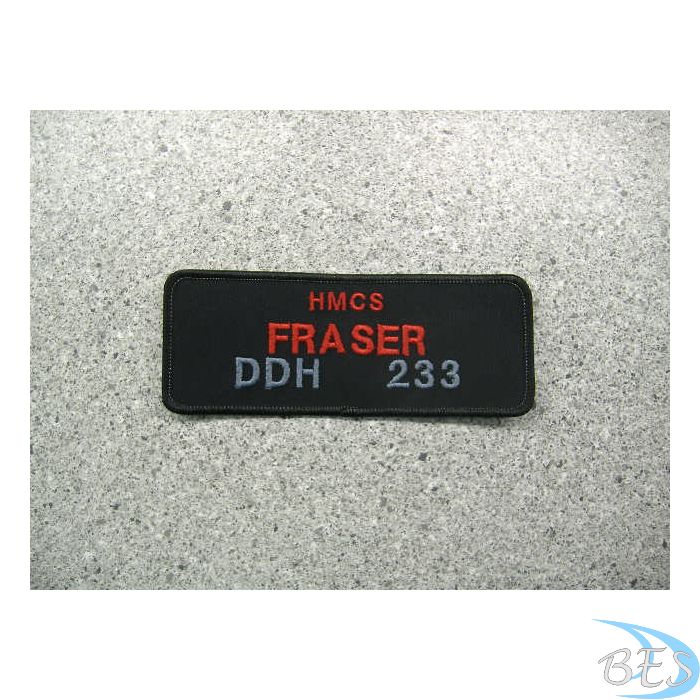 HMCS Fraser Nametag