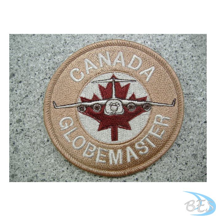 Canada Globe Master Patch Tan