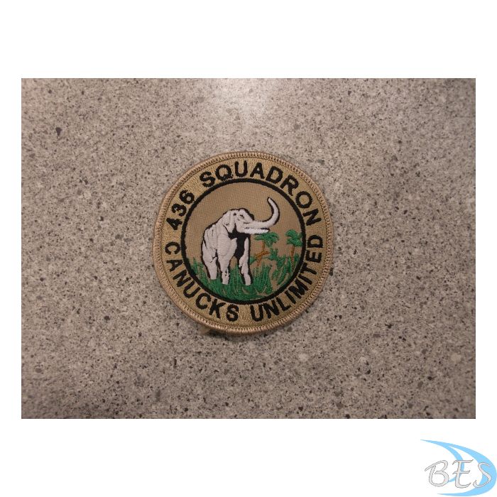 436 Squadron Canucks Unlimited Patch