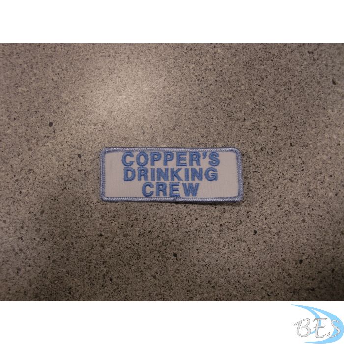 Copper's Drinking Crew Patch