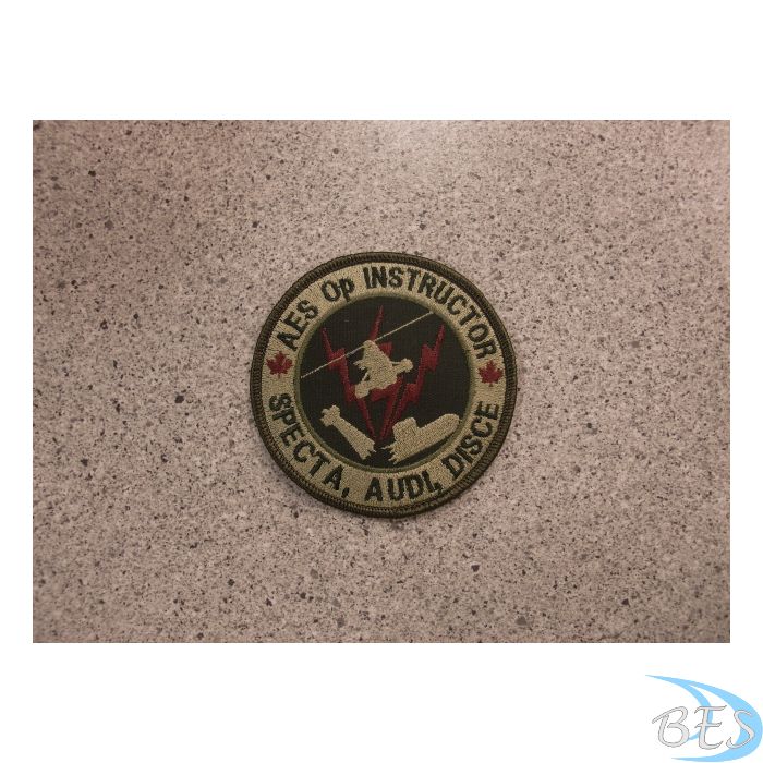 Aes Op Instructor Patch LVG