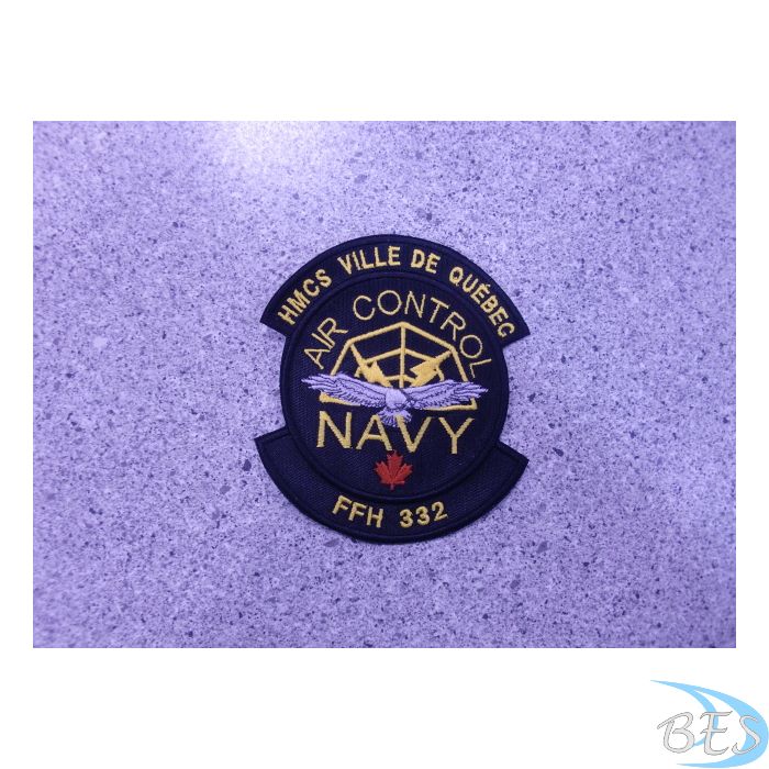 HMCS VILLE DE QUEBEC (FFH 332) Ship Borne Controller Patch (SAC)