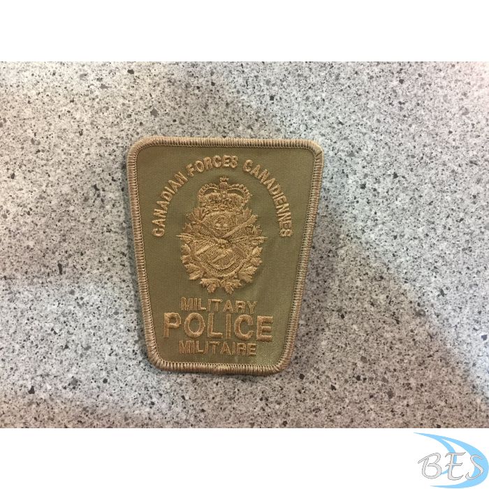 Canadian Forces Military Police Patch Tan - Tone