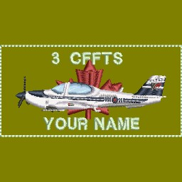 3 CFFTS Grob 120A Coloured LVG Nametag