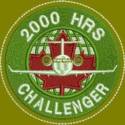 412 Sqn 2000 Hrs Challenger Coloured LVG Patch