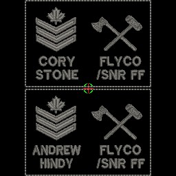 PO2 Rank Hull Technician Nametag
