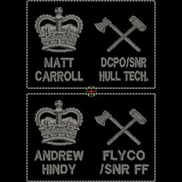 PO1 Rank Hull Technician Nametag