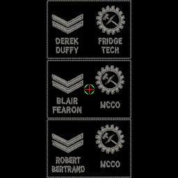 S1 Rank Marine Tech Mechanical Nametag