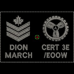 PO1 Rank Marine Electrician Nametag