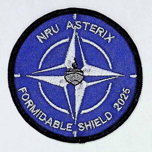 NRU Asterix Formdidable Shield 2025 Morale Patch