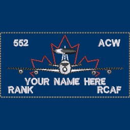 552 ACW AWACS with Maple Leaf