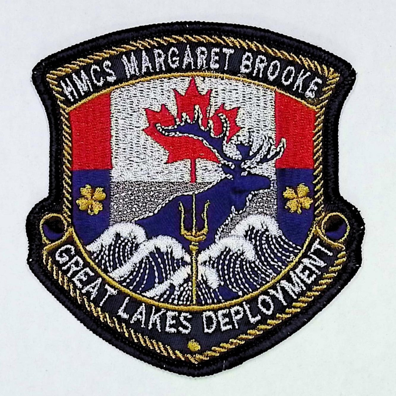HMCS MARGARET BROOKE Great Lakes Deployment Patch