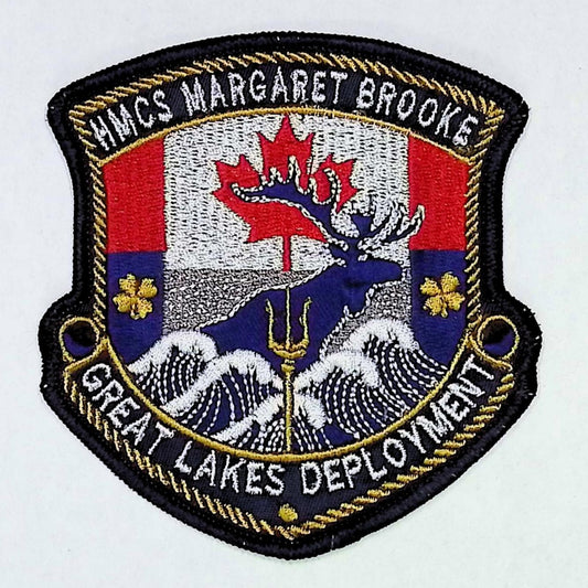 HMCS MARGARET BROOKE Great Lakes Deployment Patch