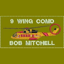 Cormorant Nametag Coloured LVG, 9 Wing COMD