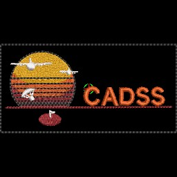CADSS Sunset Nametag Style Patch