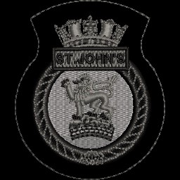 HMCS ST. JOHN'S Ship's Crest LVB