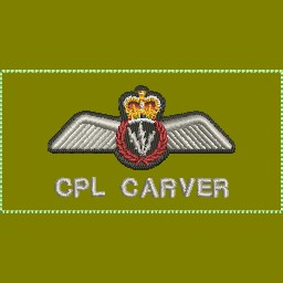 AESOP Wings Nametag Coloured LVG
