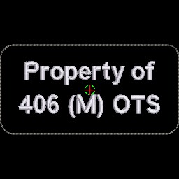 Property of 406 (M) OTS Patch
