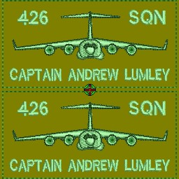 426 Squadron Nametag LVG