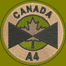 1 Wing - Canada A4 Patch