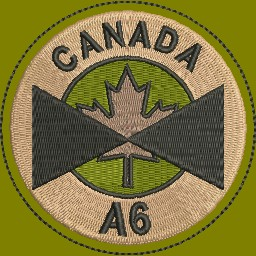 1 Wing - Canada A6 Patch