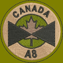 1 Wing - Canada A8 Patch