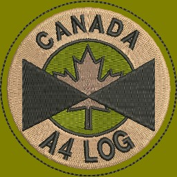 1 Wing - Canada A4 LOG Patch