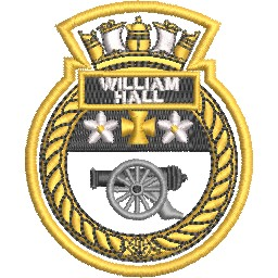 HMCS WILLIAM HALL Ship's Crest