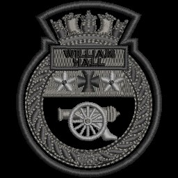 HMCS WILLIAM HALL Ship's Crest LVB