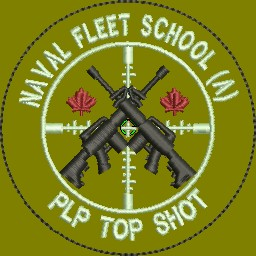 Naval Fleet School (A) PLP Top Shot Patch