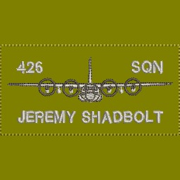 426 Sqn Herc Nametag Coloured LVG